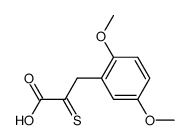 2,5-Dimethoxyphenylthiopyruvic acid结构式