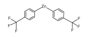 di(p-(trifluoromethyl)phenyl)zinc Structure