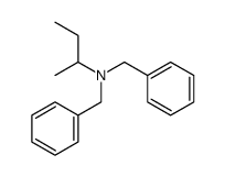 N,N-dibenzylbutan-2-amine Structure