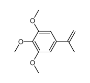 5-isopropenyl-1,2,3-trimethoxy-benzene Structure