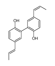 5,5'-Di-(1E)-1-propenyl-2,2'-biphenol Structure