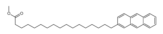 methyl 17-anthracen-2-ylheptadecanoate结构式