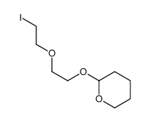 2-[2-(2-iodoethoxy)ethoxy]oxane结构式