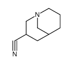 1-azabicyclo[3.3.1]nonane-3-carbonitrile结构式