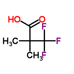 3,3,3-Trifluoro-2,2-dimethylpropanoic acid Structure