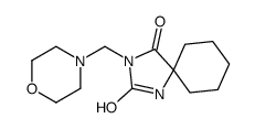 3-(Morpholinomethyl)-1,3-diazaspiro[4.5]decane-2,4-dione Structure
