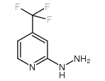 2-Hydrazinyl-4-(trifluoromethyl)pyridine Structure