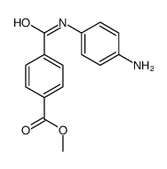 methyl 4-[(4-aminophenyl)carbamoyl]benzoate结构式