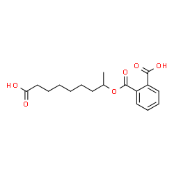 Mono-carboxy-isooctyl Phthalate Structure