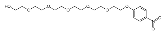 2-[2-[2-[2-[2-[2-(4-nitrophenoxy)ethoxy]ethoxy]ethoxy]ethoxy]ethoxy]ethanol Structure