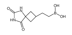 Boronic acid, B-[2-(6,8-dioxo-5,7-diazaspiro[3.4]oct-2-yl)ethyl]结构式