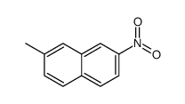 2-Methyl-7-nitronaphthalene structure