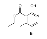 Ethyl 5-bromo-4-methyl-2-oxo-1,2-dihydro-3-pyridinecarboxylate Structure