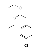 1-chloro-4-(2,2-diethoxyethyl)benzene结构式