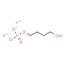 Dipotassium 4-hydroxybutyl phosphate Structure