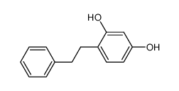 4-苯乙基-1,3-苯二酚结构式