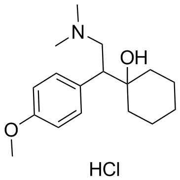 Venlafaxine hydrochloride structure