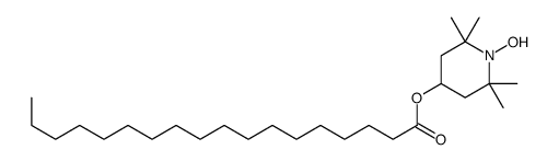 (1-hydroxy-2,2,6,6-tetramethylpiperidin-4-yl) octadecanoate Structure