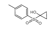 1-(p-toluenesulfonyl)cyclopropanol结构式