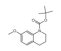 7-methoxy-3,4-dihydro-2H-quinoline-1-carboxylic acid tert-butyl ester Structure