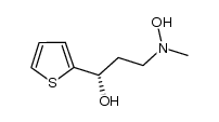 (S)-3-(hydroxy(methyl)amino)-1-(thiophen-2-yl)propan-1-ol Structure