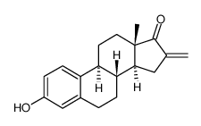 16-methylene estrone结构式