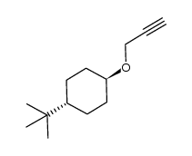(1r,4r)-1-(tert-butyl)-4-(prop-2-yn-1-yloxy)cyclohexane Structure