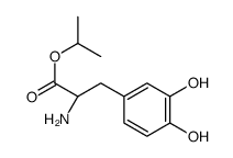 L-DOPA异丙酯结构式