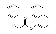 naphthalen-1-yl 2-phenoxyacetate结构式