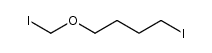 4-iodobutyl iodomethyl ether Structure