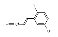 2-(2,5-dihydroxyphenyl)vinylisocyanide结构式