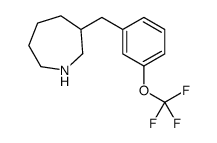 六氢-3-[[[3-(三氟甲氧基)苯基]甲基]-1H-氮杂结构式