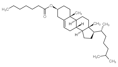 庚酸胆固醇酯结构式
