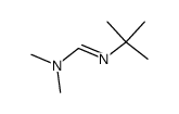 N,N-dimethyl tert-butylamino-formamidine Structure