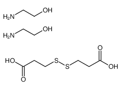 乙醇胺二硫代二丙酸酯结构式