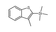 3-methyl-2-(trimethylsilyl)benzo[b]thiophene结构式