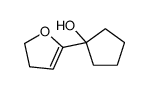 1-(2,3-dihydrofuran-5-yl)cyclopentan-1-ol Structure