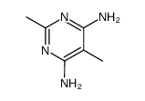 Pyrimidine, 4,6-diamino-2,5-dimethyl- (7CI,8CI)结构式