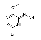 1-(6-bromo-3-Methoxypyrazin-2-yl)hydrazine picture
