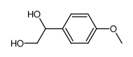 1,2-ETHANEDIOL, (P-METHOXYPHENYL)-结构式