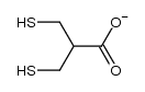 3-mercapto-2-(mercaptomethyl)propanoate Structure