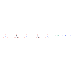 diammonium gadolinium pentanitrate Structure