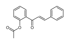 [2-(3-phenylprop-2-enoyl)phenyl] acetate Structure