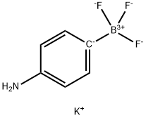 4-氨基苯基三氟硼酸钾结构式