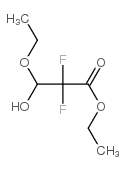 3-乙氧基-2,2-二氟-3-羟基丙酸乙酯结构式