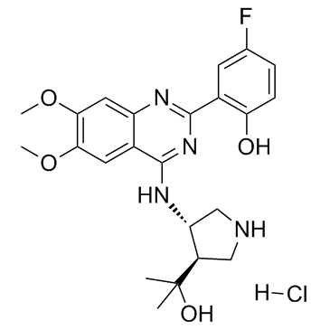 CCT241533 hydrochloride structure