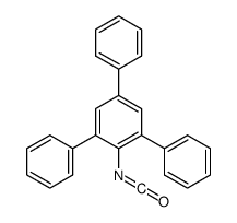 2-isocyanato-1,3,5-triphenylbenzene Structure