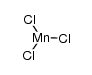 manganese(III) chloride结构式