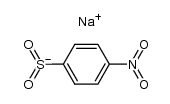 Sodium 4-nitrobenzene-1-sulfinate Structure