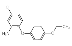 5-Chloro-2-(4-ethoxyphenoxy)aniline结构式